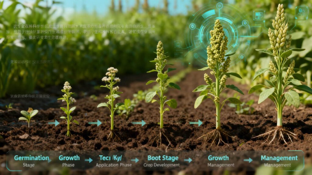 Introduction to Pseudo‑Cereal Crops Application Guidelines by Growth Stage