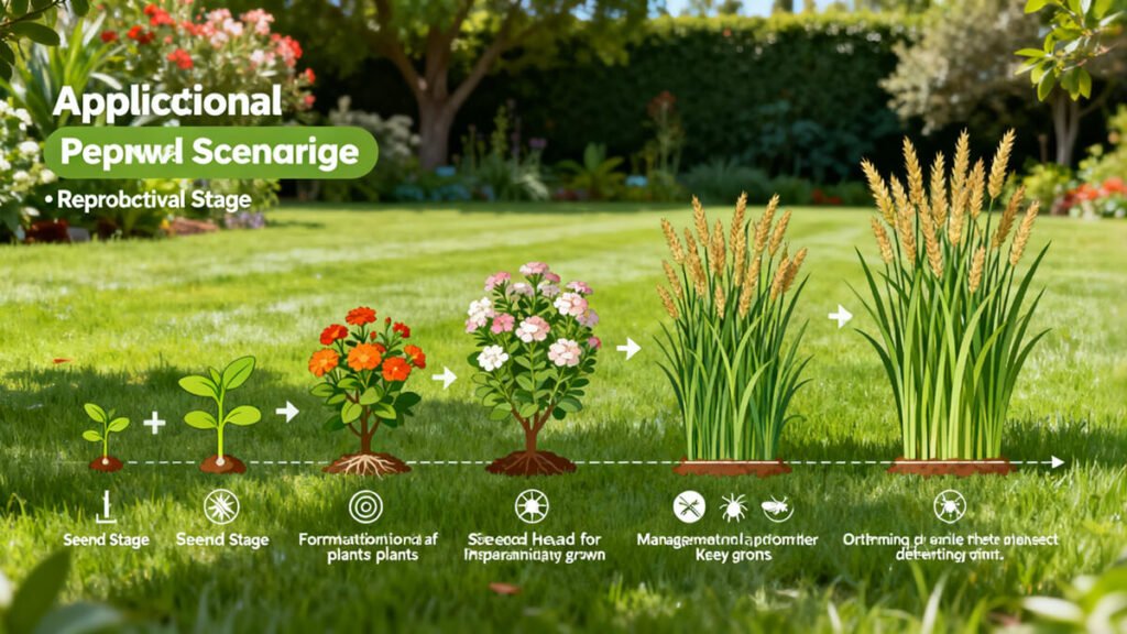 Ornamental & Turf Crops Application Guidelines by Growth Stage