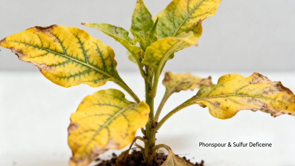 Signs of Sulfur Deficiency